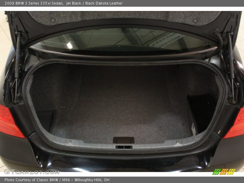 Jet Black / Black Dakota Leather 2009 BMW 3 Series 335xi Sedan