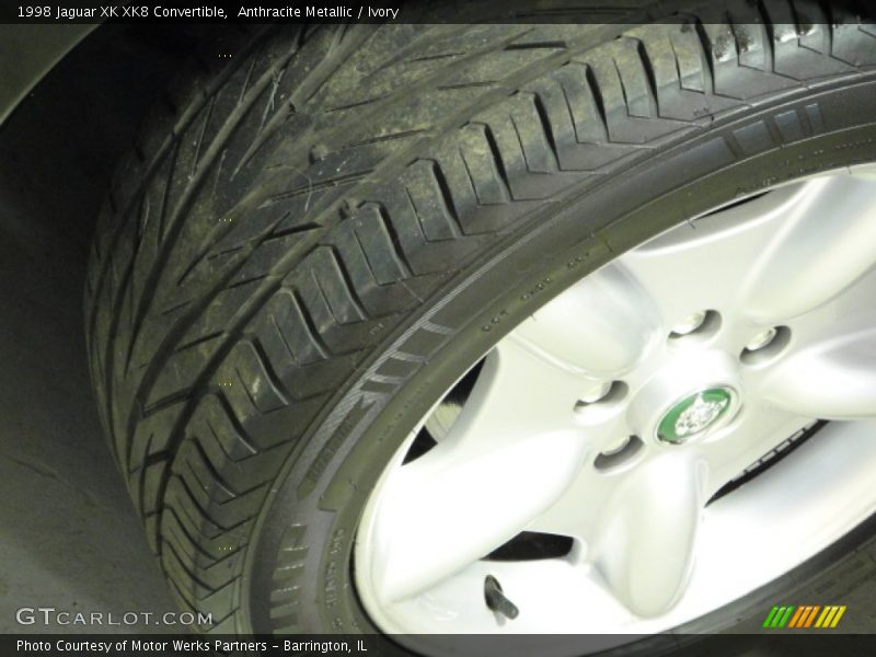 Anthracite Metallic / Ivory 1998 Jaguar XK XK8 Convertible