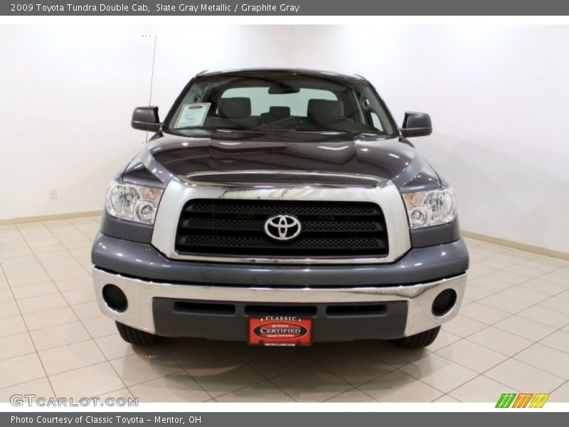Slate Gray Metallic / Graphite Gray 2009 Toyota Tundra Double Cab