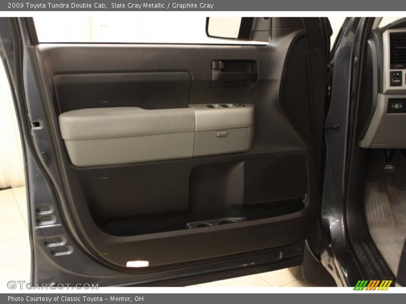 Slate Gray Metallic / Graphite Gray 2009 Toyota Tundra Double Cab