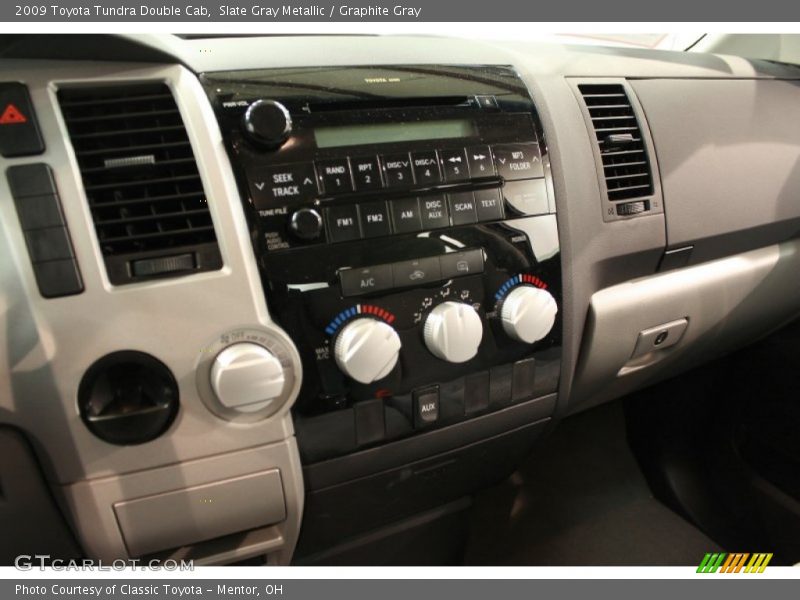 Slate Gray Metallic / Graphite Gray 2009 Toyota Tundra Double Cab