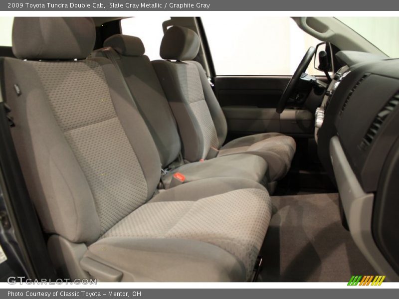Slate Gray Metallic / Graphite Gray 2009 Toyota Tundra Double Cab