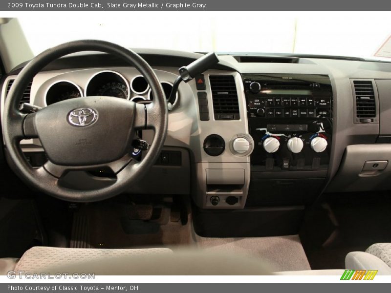 Slate Gray Metallic / Graphite Gray 2009 Toyota Tundra Double Cab