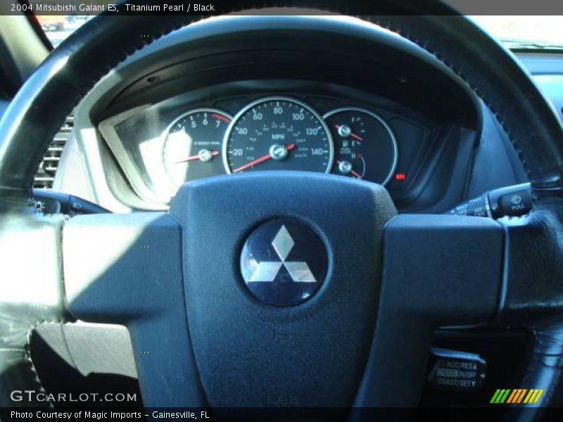 Titanium Pearl / Black 2004 Mitsubishi Galant ES