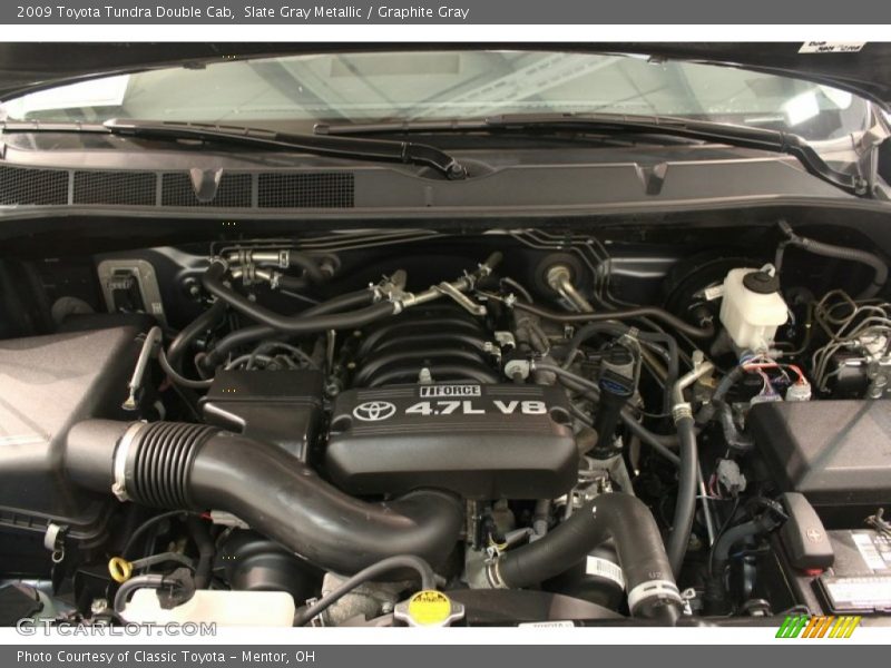 Slate Gray Metallic / Graphite Gray 2009 Toyota Tundra Double Cab
