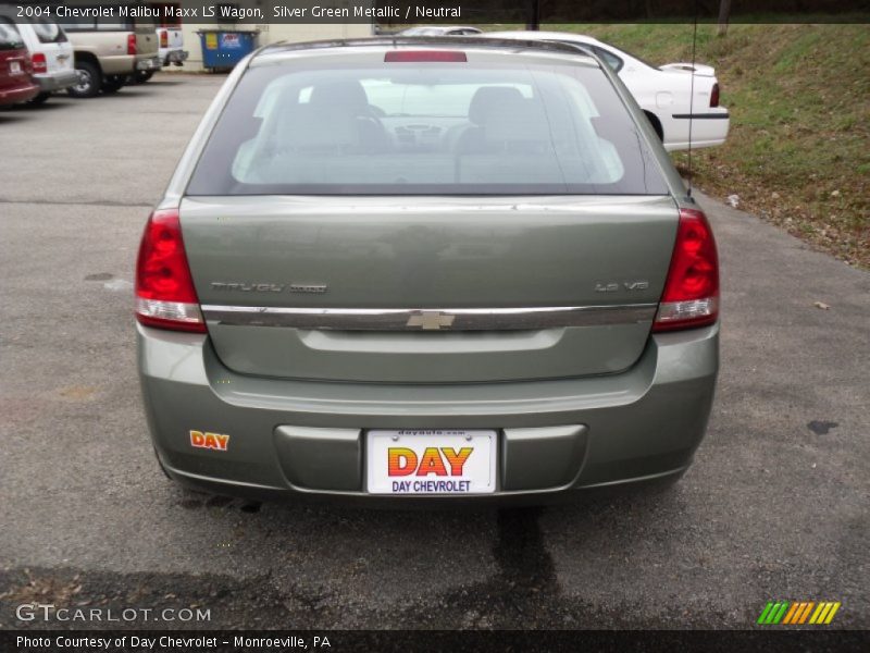 Silver Green Metallic / Neutral 2004 Chevrolet Malibu Maxx LS Wagon
