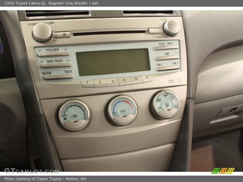 Magnetic Gray Metallic / Ash 2009 Toyota Camry LE