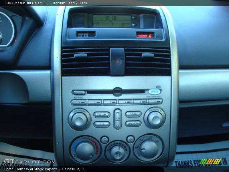 Titanium Pearl / Black 2004 Mitsubishi Galant ES