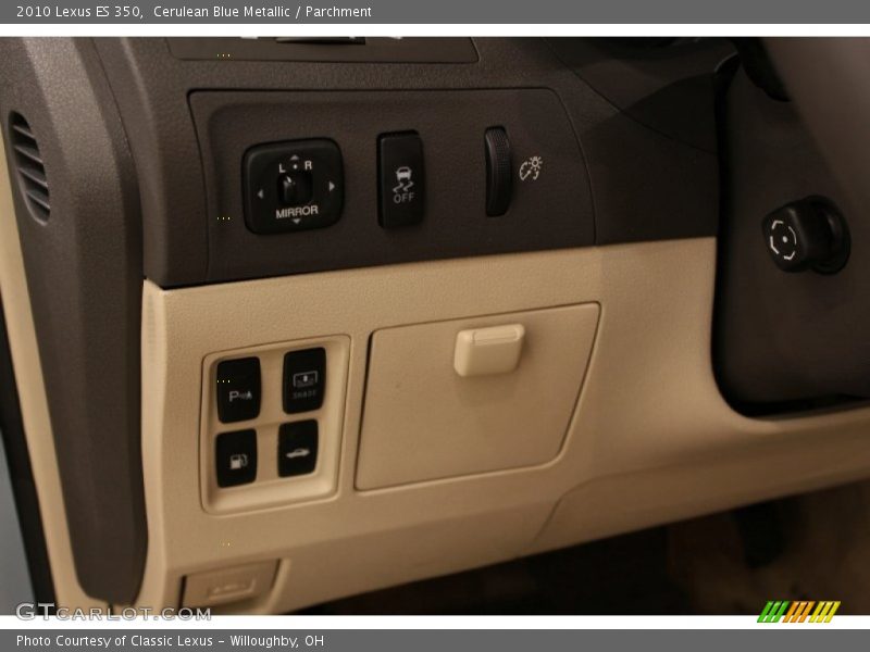Cerulean Blue Metallic / Parchment 2010 Lexus ES 350