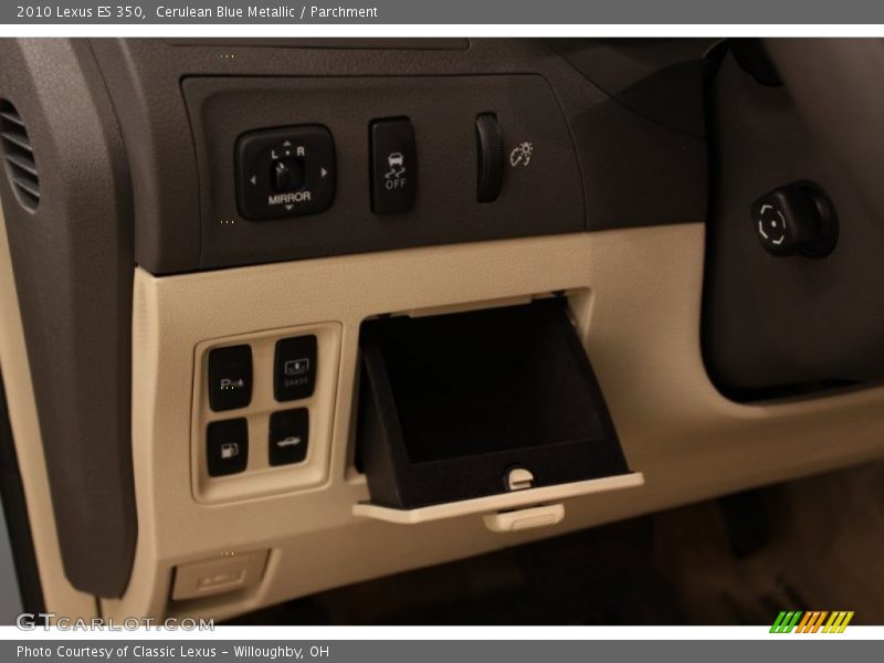 Cerulean Blue Metallic / Parchment 2010 Lexus ES 350