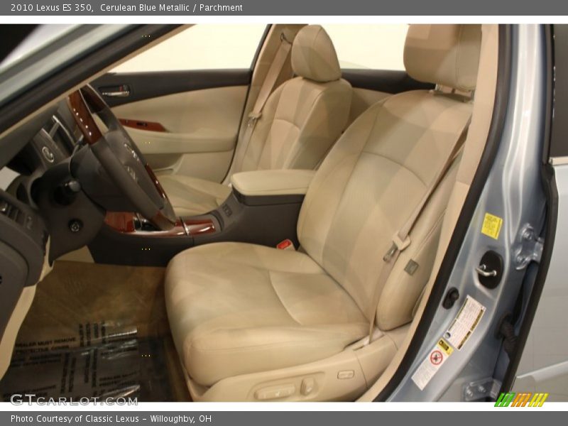 Cerulean Blue Metallic / Parchment 2010 Lexus ES 350
