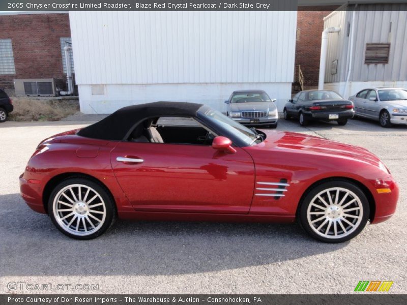  2005 Crossfire Limited Roadster Blaze Red Crystal Pearlcoat