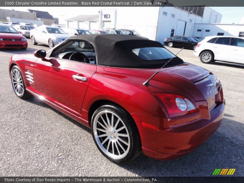  2005 Crossfire Limited Roadster Blaze Red Crystal Pearlcoat
