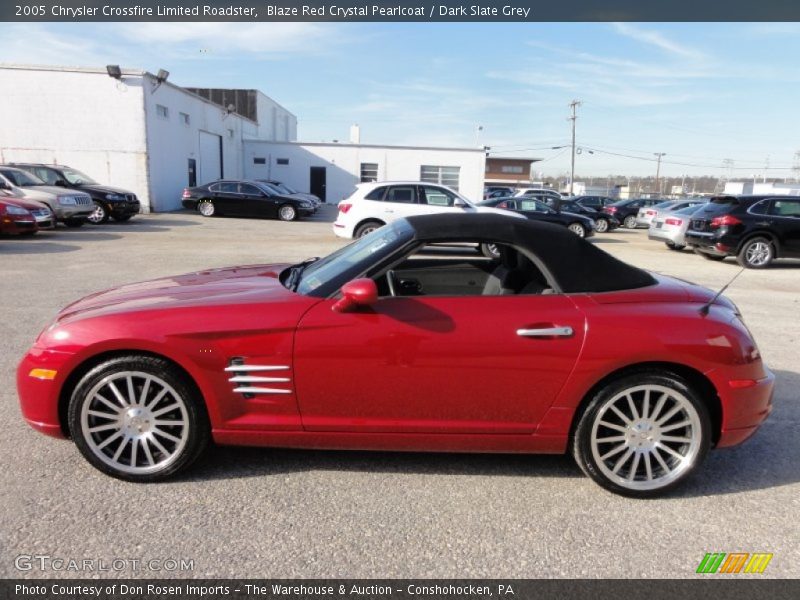  2005 Crossfire Limited Roadster Blaze Red Crystal Pearlcoat