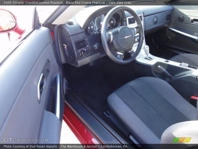  2005 Crossfire Limited Roadster Dark Slate Grey Interior