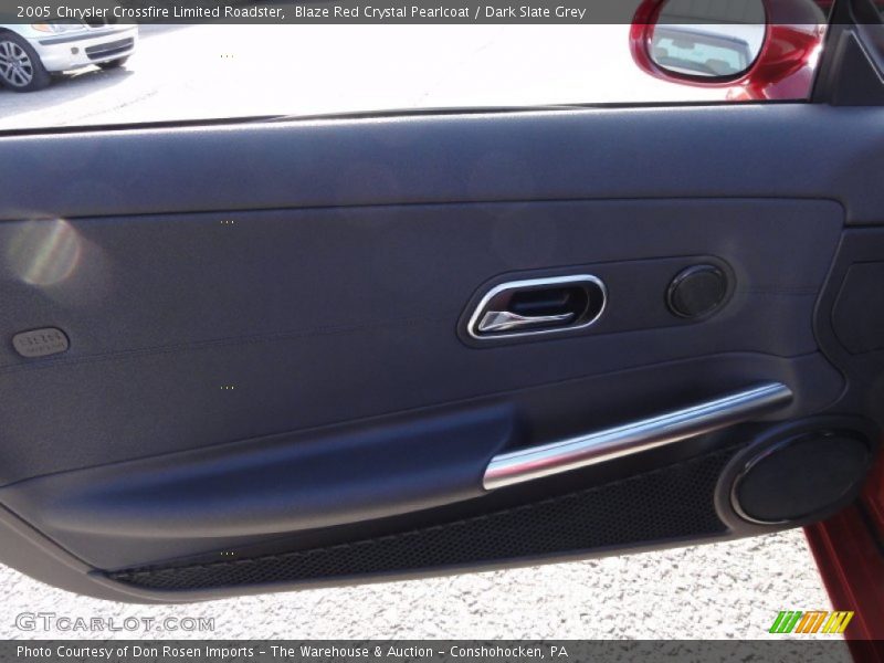 Blaze Red Crystal Pearlcoat / Dark Slate Grey 2005 Chrysler Crossfire Limited Roadster