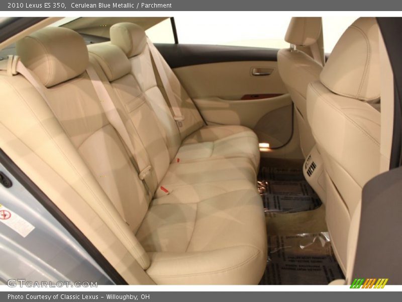 Cerulean Blue Metallic / Parchment 2010 Lexus ES 350