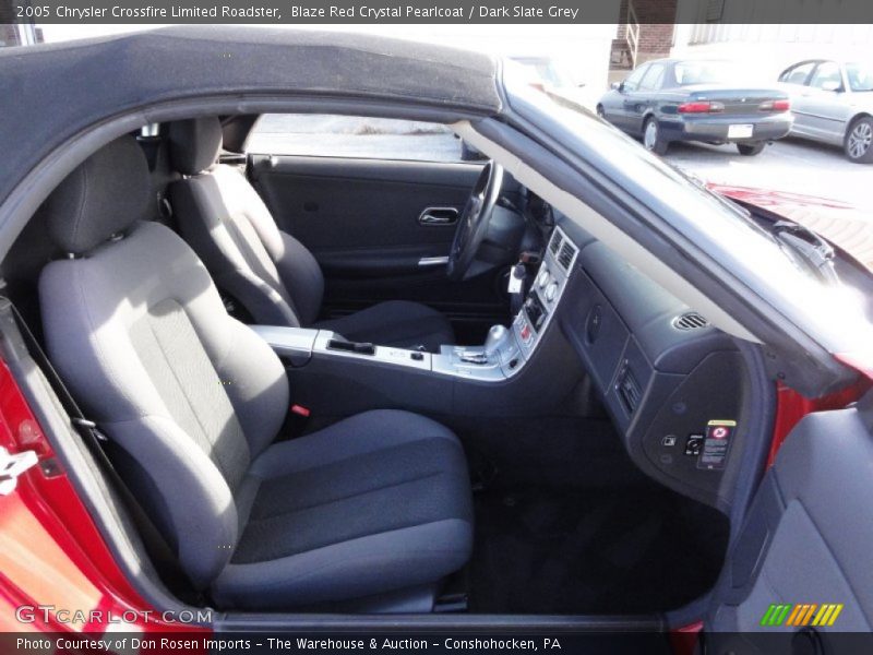  2005 Crossfire Limited Roadster Dark Slate Grey Interior