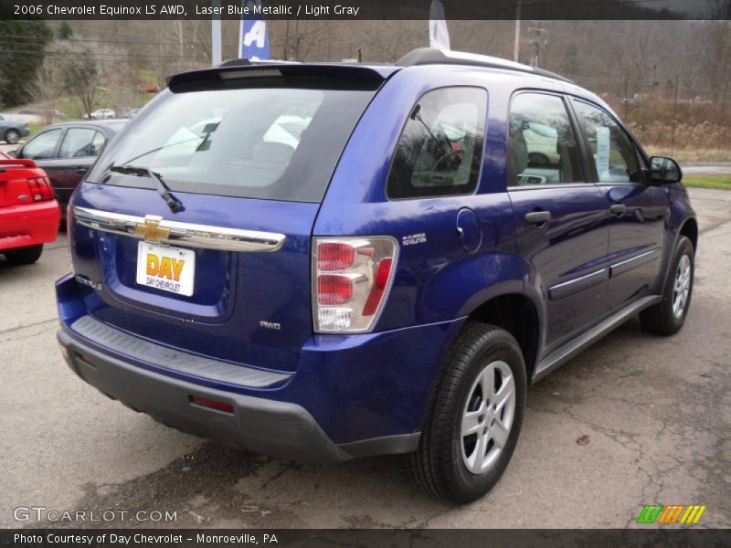 Laser Blue Metallic / Light Gray 2006 Chevrolet Equinox LS AWD