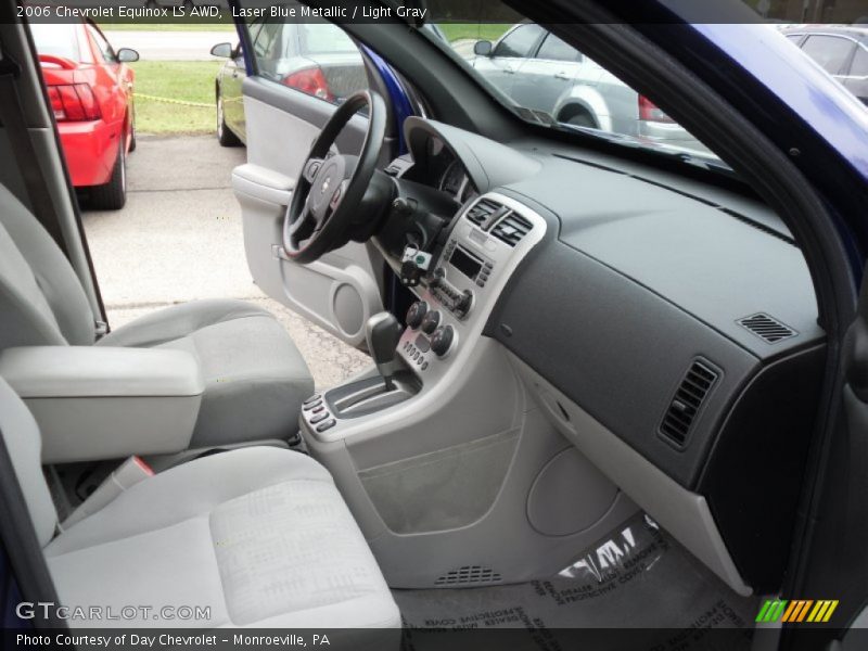 Laser Blue Metallic / Light Gray 2006 Chevrolet Equinox LS AWD