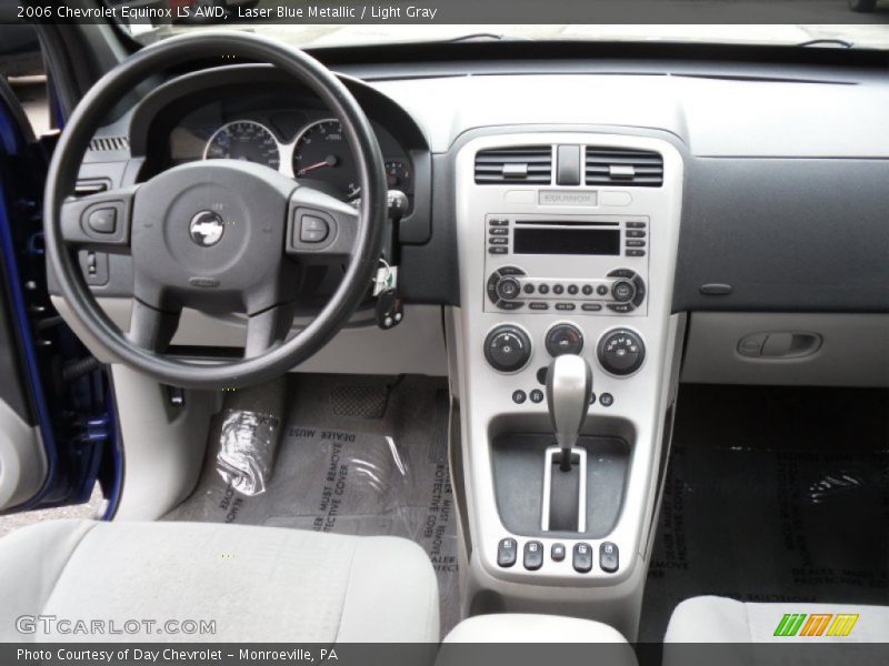 Laser Blue Metallic / Light Gray 2006 Chevrolet Equinox LS AWD