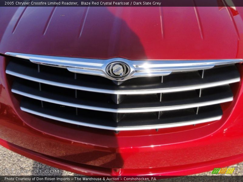 Blaze Red Crystal Pearlcoat / Dark Slate Grey 2005 Chrysler Crossfire Limited Roadster