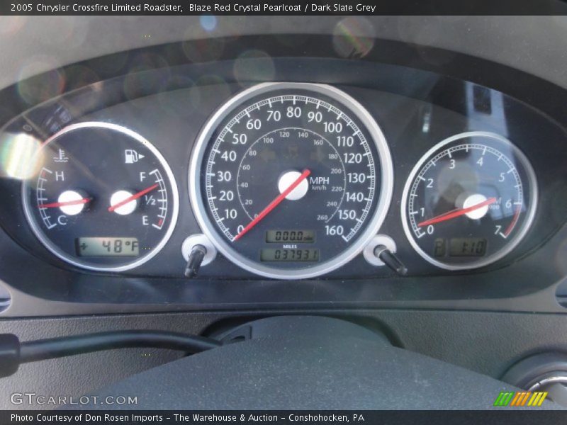  2005 Crossfire Limited Roadster Limited Roadster Gauges