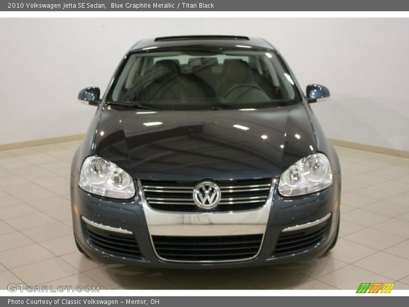 Blue Graphite Metallic / Titan Black 2010 Volkswagen Jetta SE Sedan