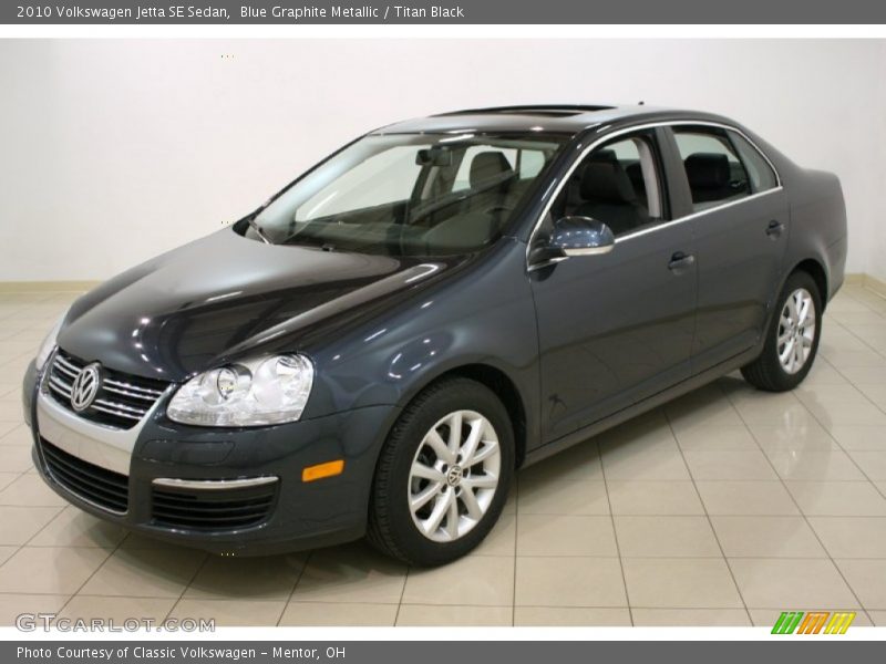 Blue Graphite Metallic / Titan Black 2010 Volkswagen Jetta SE Sedan