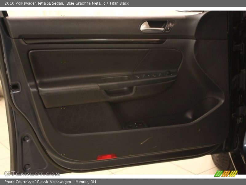Blue Graphite Metallic / Titan Black 2010 Volkswagen Jetta SE Sedan