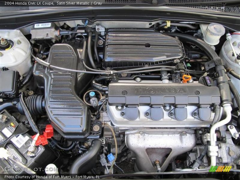  2004 Civic LX Coupe Engine - 1.7L SOHC 16V VTEC 4 Cylinder