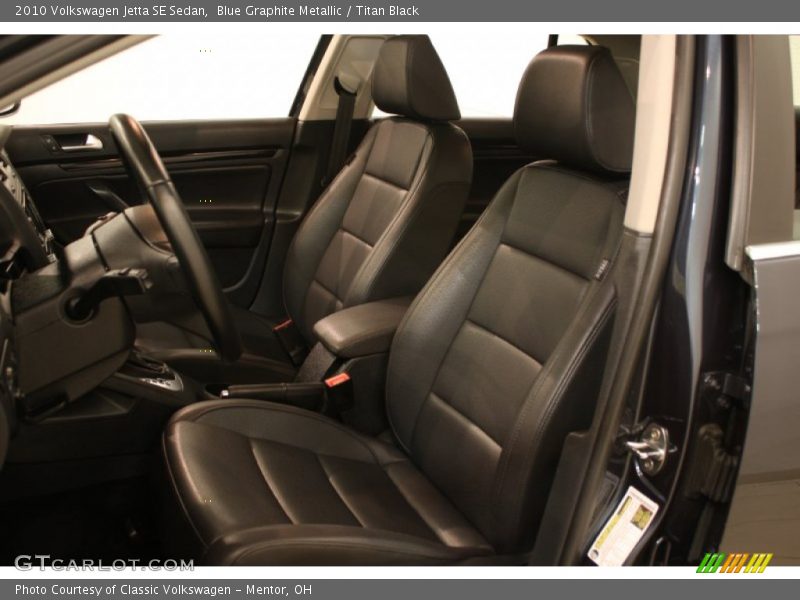 Blue Graphite Metallic / Titan Black 2010 Volkswagen Jetta SE Sedan