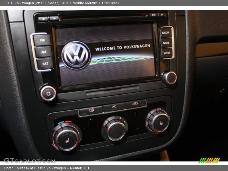 Blue Graphite Metallic / Titan Black 2010 Volkswagen Jetta SE Sedan