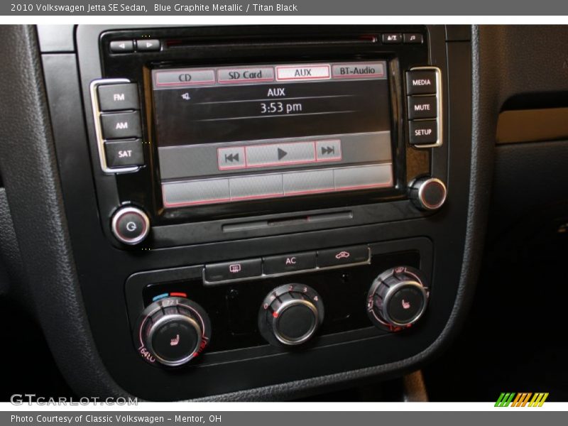 Blue Graphite Metallic / Titan Black 2010 Volkswagen Jetta SE Sedan