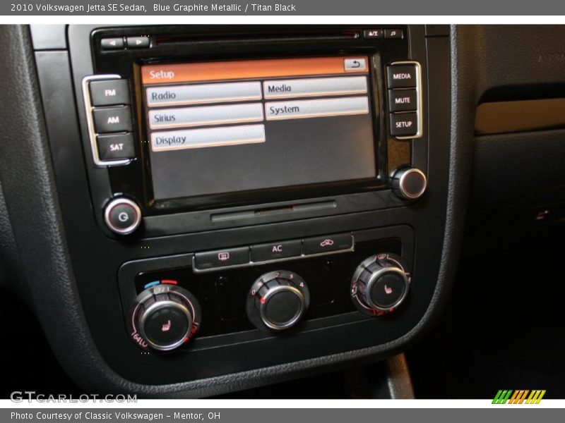 Blue Graphite Metallic / Titan Black 2010 Volkswagen Jetta SE Sedan