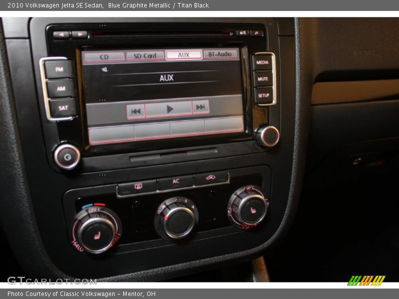 Blue Graphite Metallic / Titan Black 2010 Volkswagen Jetta SE Sedan