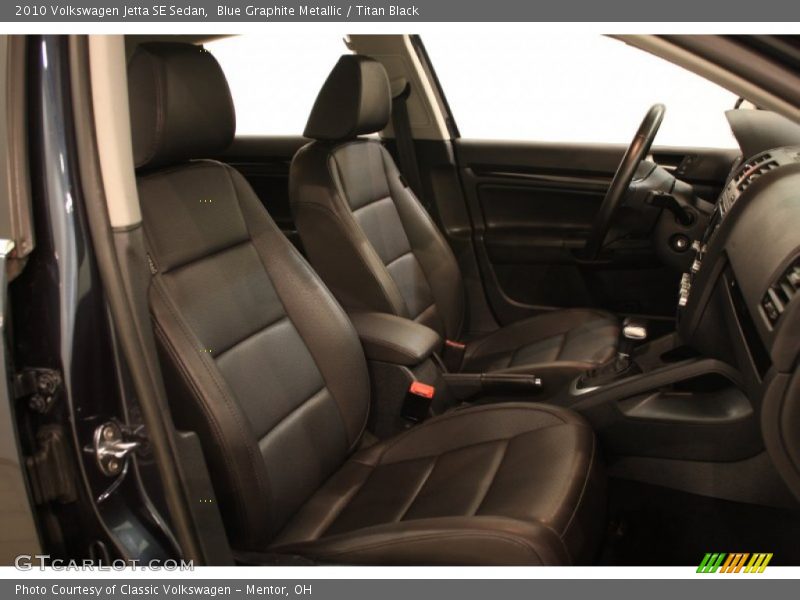Blue Graphite Metallic / Titan Black 2010 Volkswagen Jetta SE Sedan