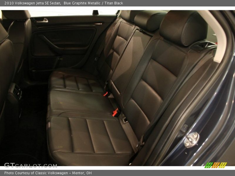 Blue Graphite Metallic / Titan Black 2010 Volkswagen Jetta SE Sedan