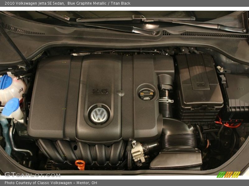 Blue Graphite Metallic / Titan Black 2010 Volkswagen Jetta SE Sedan
