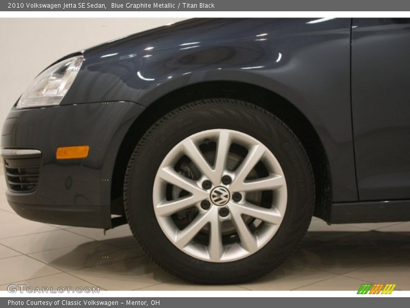 Blue Graphite Metallic / Titan Black 2010 Volkswagen Jetta SE Sedan