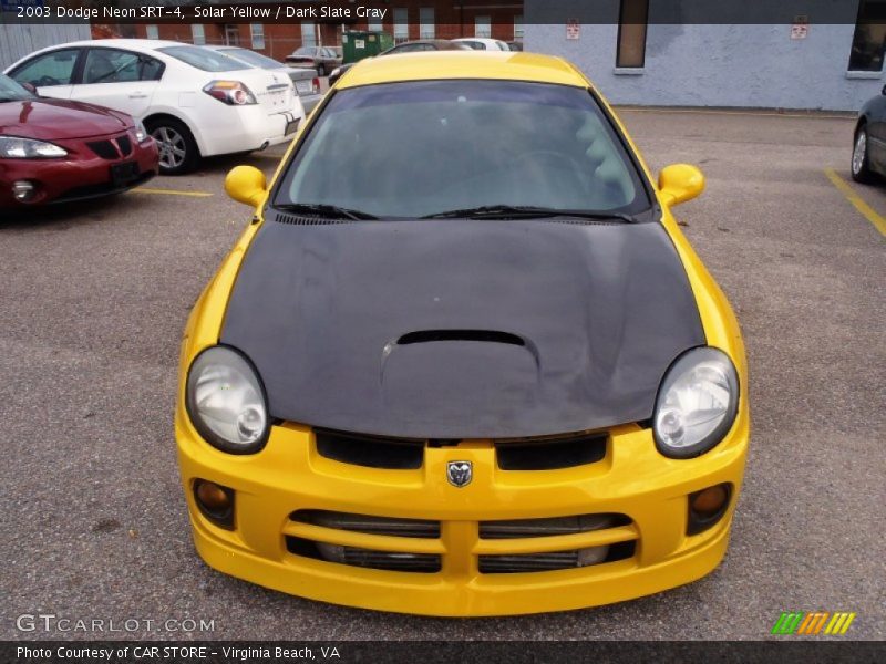 Solar Yellow / Dark Slate Gray 2003 Dodge Neon SRT-4