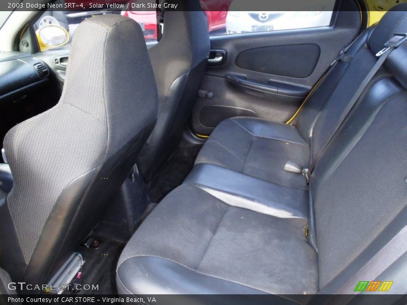 Solar Yellow / Dark Slate Gray 2003 Dodge Neon SRT-4