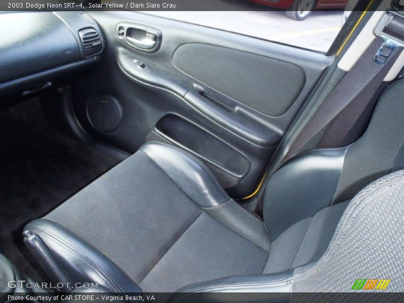 Solar Yellow / Dark Slate Gray 2003 Dodge Neon SRT-4