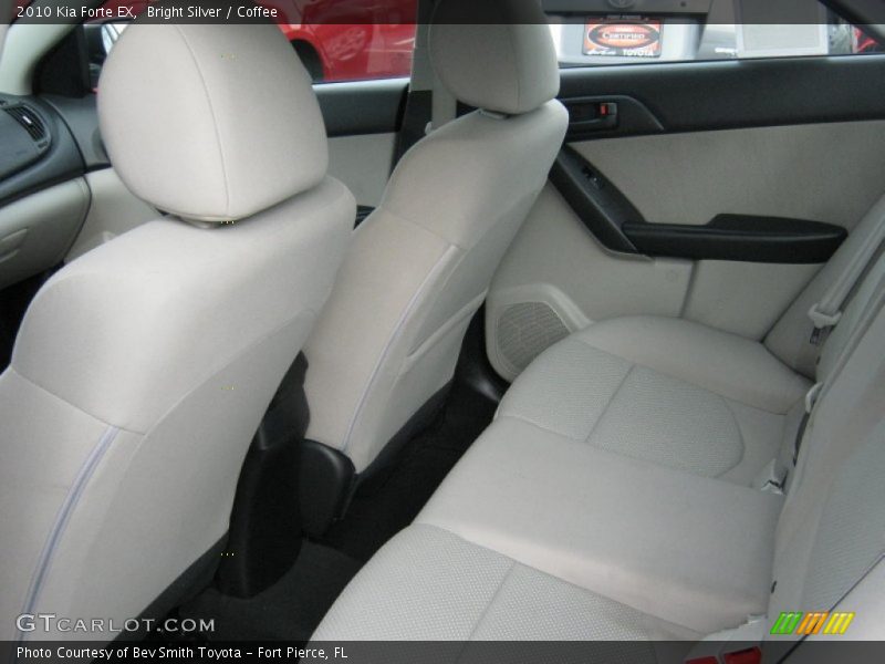 Bright Silver / Coffee 2010 Kia Forte EX
