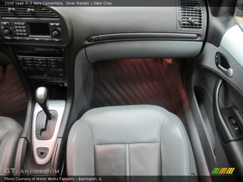 Silver Metallic / Slate Gray 2006 Saab 9-3 Aero Convertible