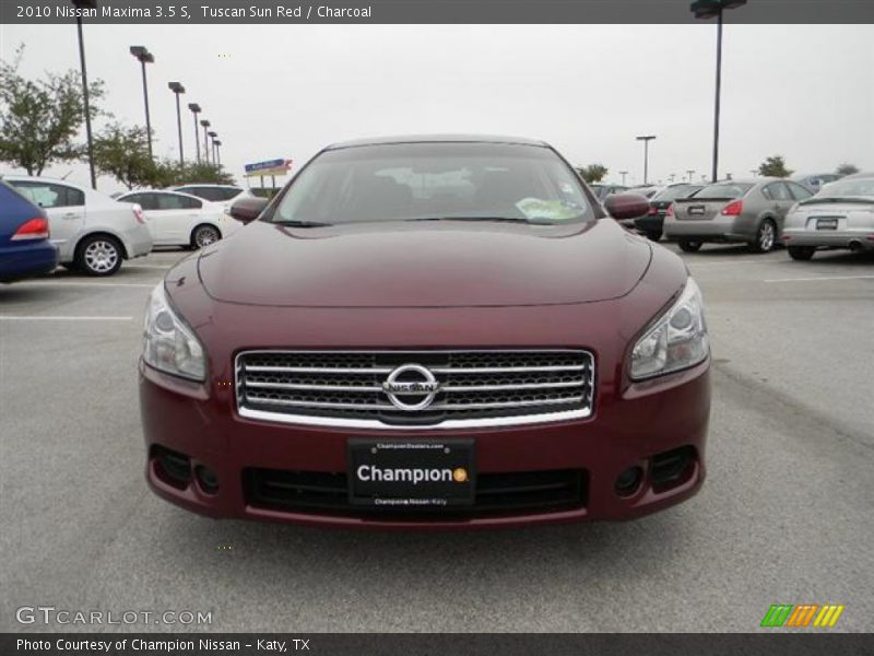 Tuscan Sun Red / Charcoal 2010 Nissan Maxima 3.5 S