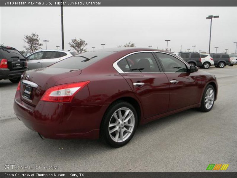 Tuscan Sun Red / Charcoal 2010 Nissan Maxima 3.5 S