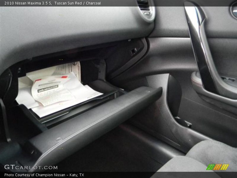 Tuscan Sun Red / Charcoal 2010 Nissan Maxima 3.5 S