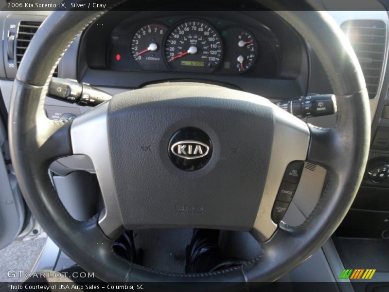 Silver / Gray 2006 Kia Sorento LX