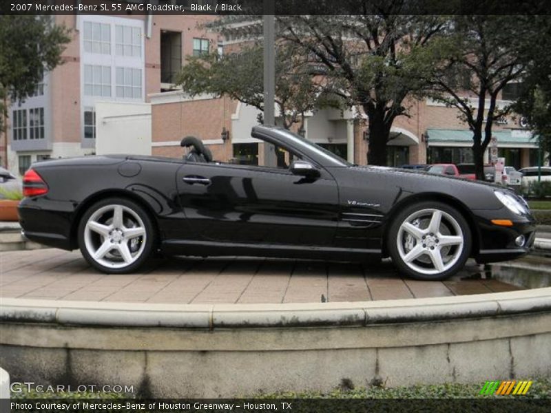  2007 SL 55 AMG Roadster Black